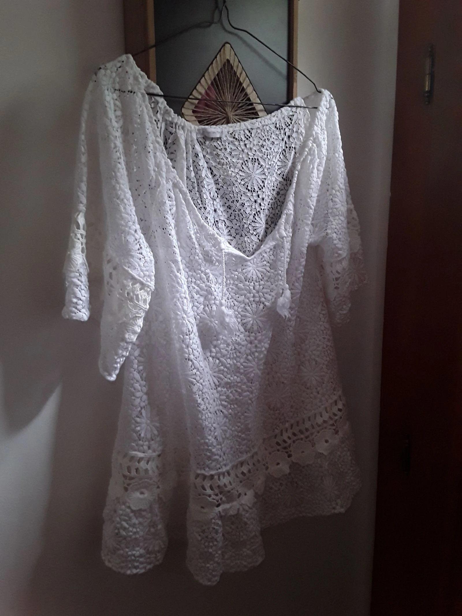 Blouse brodé manches 3/4 